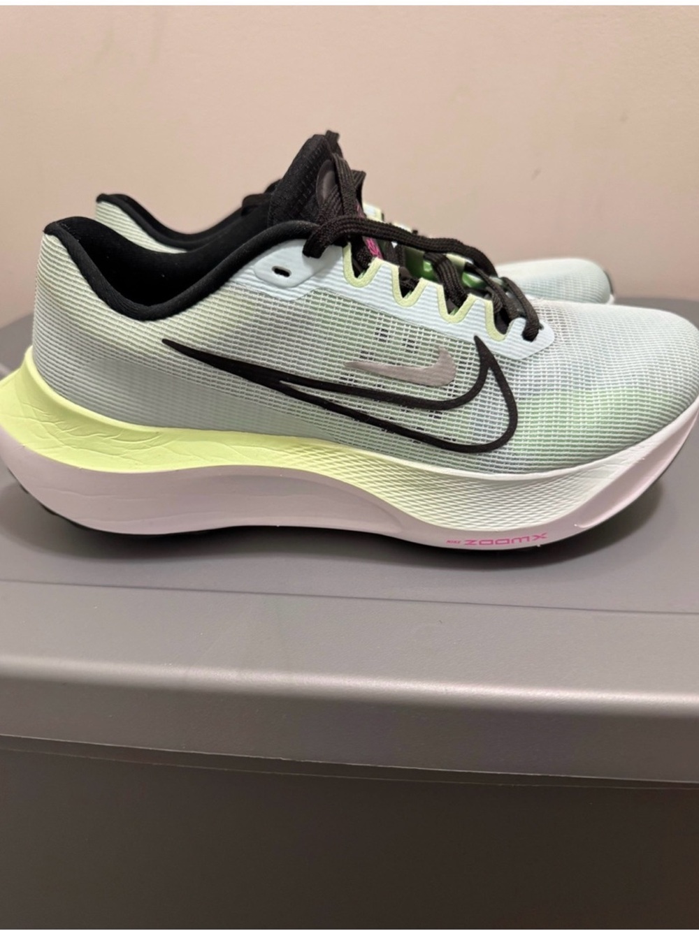 Nike Women’s Mint Green and Black ZoomX Running Sneakers
